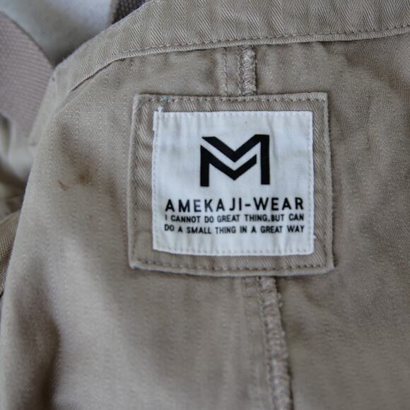 Japanese Workman Unisex Cotton retro Overalls size L - Picture 6 of 9